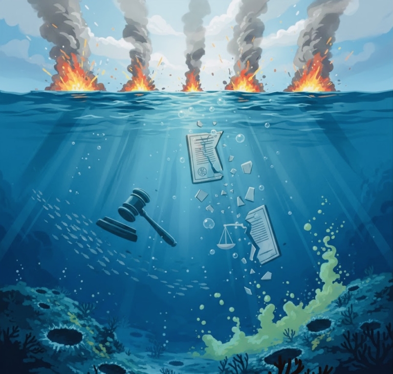 Laut Banggai Kepulauan Dibom Setiap Hari, Irwanto Diasa: Hukum Sedang Dipermalukan