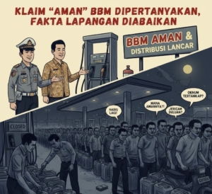 Klaim BBM “Aman” Dipertanyakan, Warga Tuduh Polres Banggai Kepulauan Abaikan Fakta Lapangan
