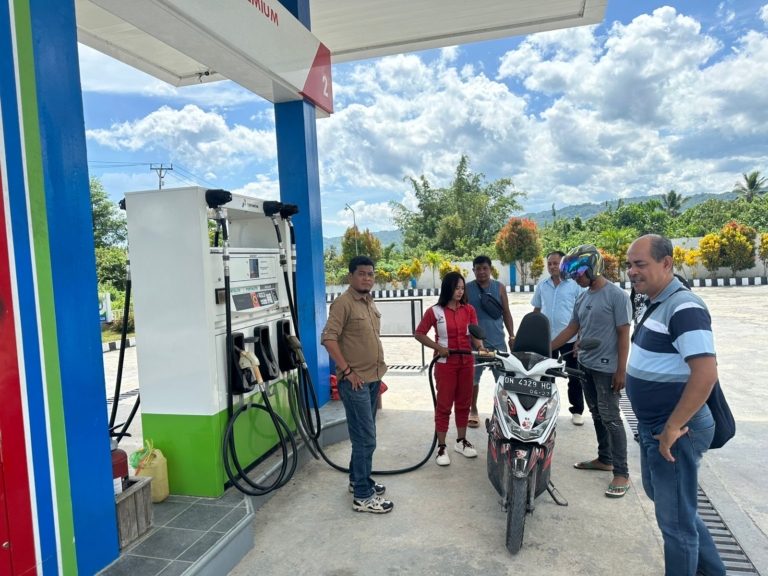 Polres Bangkep Pastikan Stok BBM Aman dan Distribusi di SPBU Sesuai Aturan