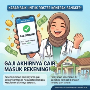 Kabar Baik, Gaji Dokter Kontrak Bangkep Akhirnya Dibayarkan dan Sudah Masuk Rekening