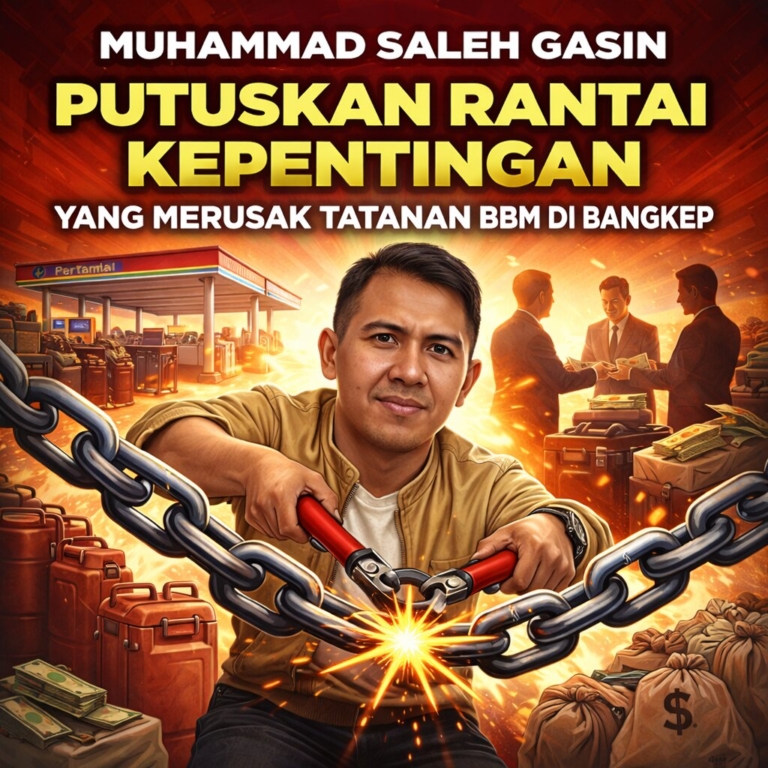 Muhammad Saleh Gasin: Putuskan Rantai Kepentingan yang Merusak Tatanan BBM di Bangkep