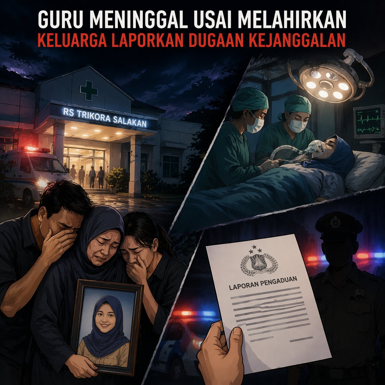 Keluarga Laporkan Dugaan Kejanggalan Penanganan Persalinan di RS Trikora Salakan, Seorang Guru Meninggal Dunia