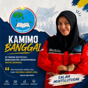 Aulia Abd Bady: Kamimo Banggai di Usia ke-23 Adalah Rumah Proses, Harapan, dan Cinta
