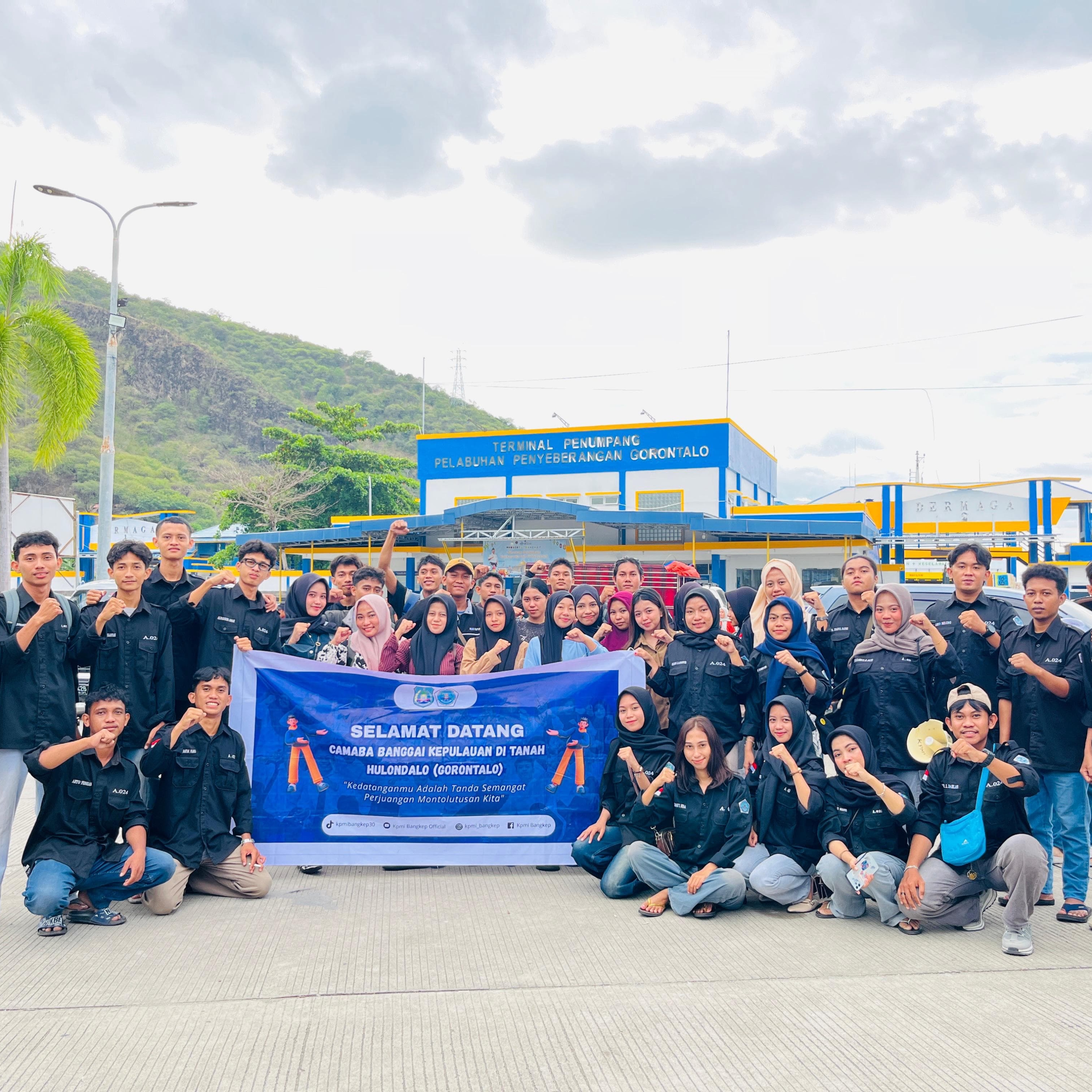 KPMI BANGKEP Gorontalo Kawal Penjemputan Camaba 2026, Pastikan Mahasiswa Baru Bangkep Tidak Merasa Sendiri di Tanah Rantau