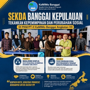 SEKDA Banggai Kepulauan Tekankan Kepemimpinan dan Perubahan Sosial di PKM/PT-II KaMIMo Banggai Angkatan VII