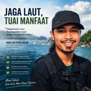 Indra Adi Putra Salam: “Cara Mendapatkan Hasil Tanpa Mengambil Isinya” Jadi Kunci Masa Depan Konservasi Laut Banggai Kepulauan