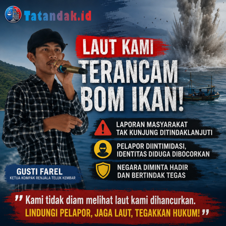 Gusti Farel: Laut Popidolon Terancam Bom Ikan, Pelapor Diintimidasi, Negara Diminta Bertindak Tegas