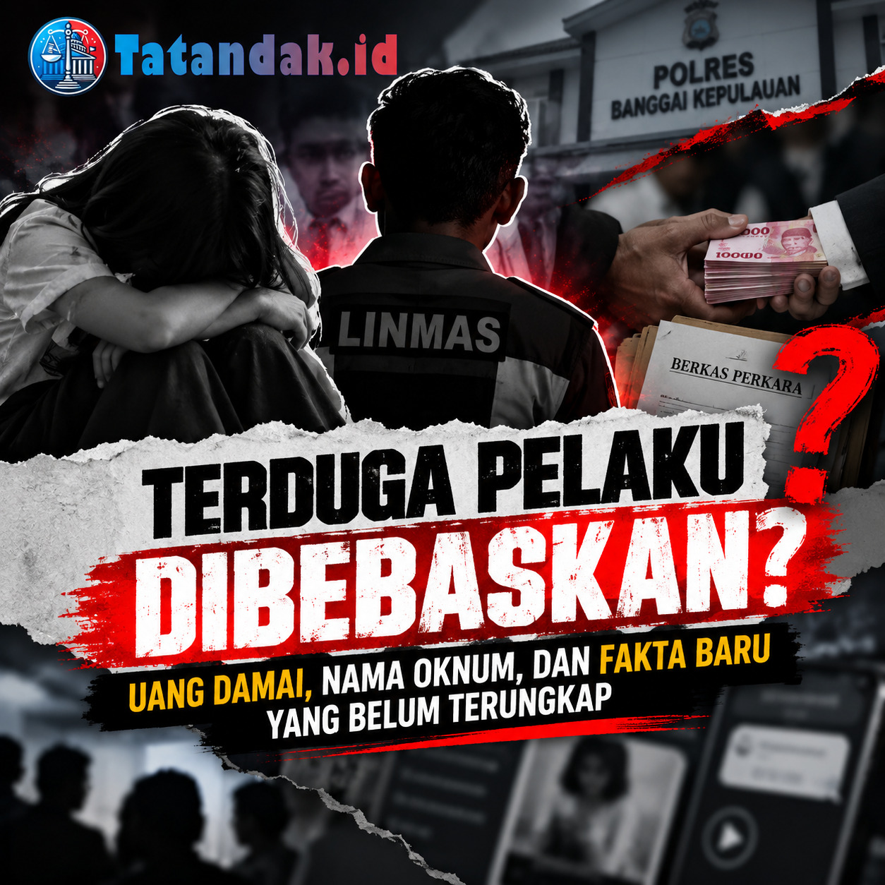 Kasus Dugaan Kekerasan Seksual Anak di Totikum Selatan: Empat Pertanyaan yang Kini Menunggu Jawaban Polres Bangkep