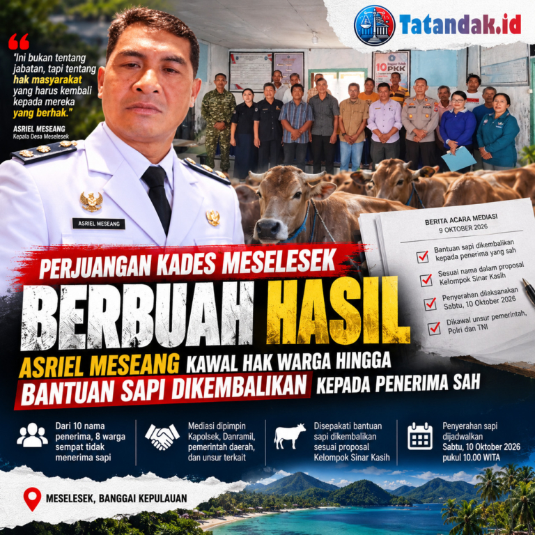 Perjuangan Kades Meselesek Berbuah Hasil, Asriel Meseang Kawal Hak Warga hingga Bantuan Sapi Dikembalikan kepada Penerima Sah