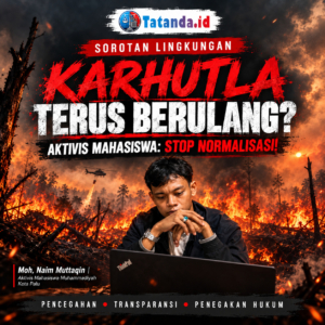 Moh. Naim Muttaqin: Jangan Biasakan Rakyat Menghirup Asap, Sementara Negara Terus Berbicara tentang Penanganan