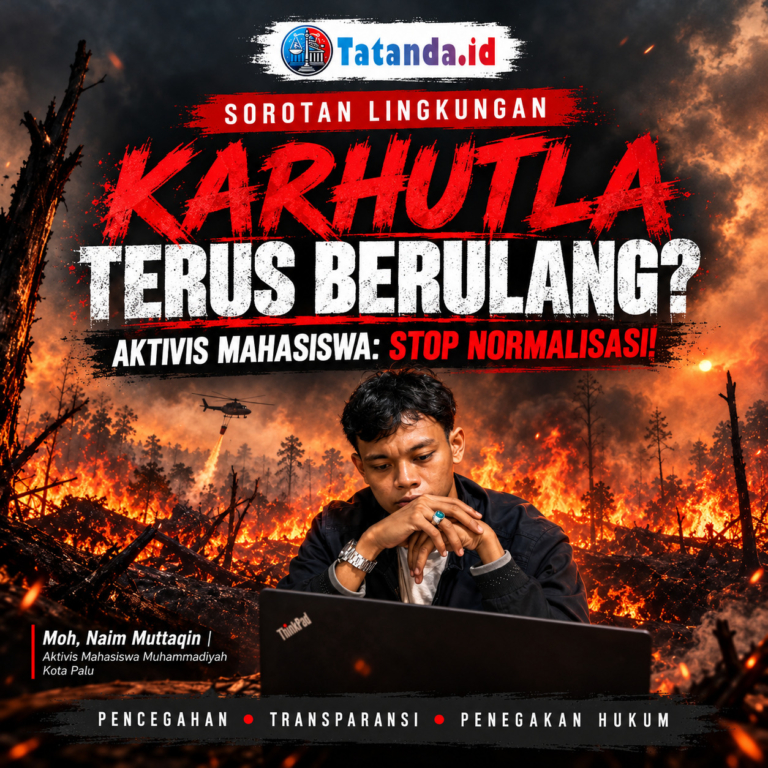 Moh. Naim Muttaqin: Jangan Biasakan Rakyat Menghirup Asap, Sementara Negara Terus Berbicara tentang Penanganan