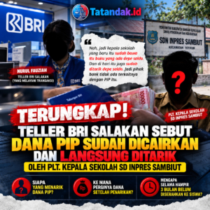TERUNGKAP! Teller BRI Salakan Sebut Dana PIP SD Inpres Sambiut Sudah Dicairkan dan Langsung Ditarik Plt. Kepala Sekolah
